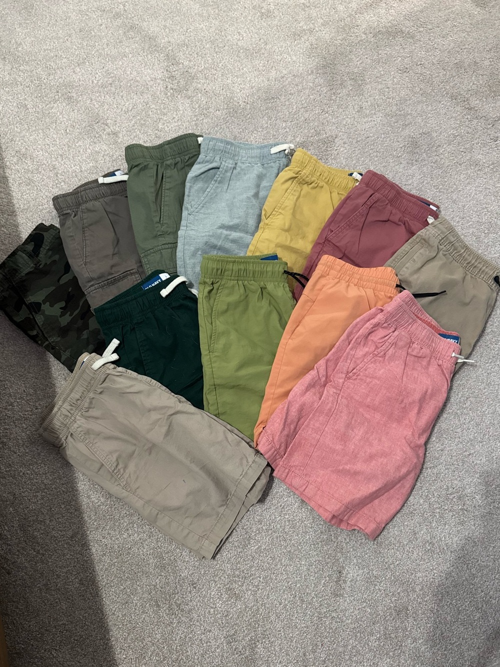 Boys’ Drawstring Shorts - Multi Color